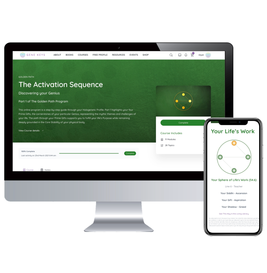 Gene Keys Algorithm of Awakening Course Bundle