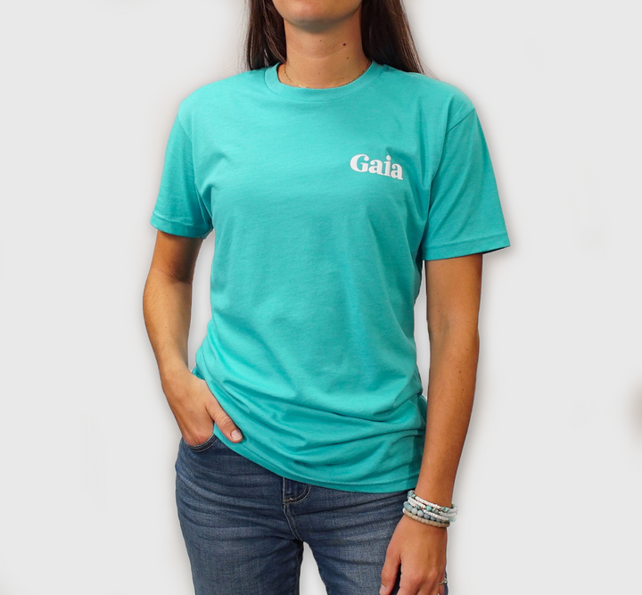 Unisex Turquoise Crew Tee