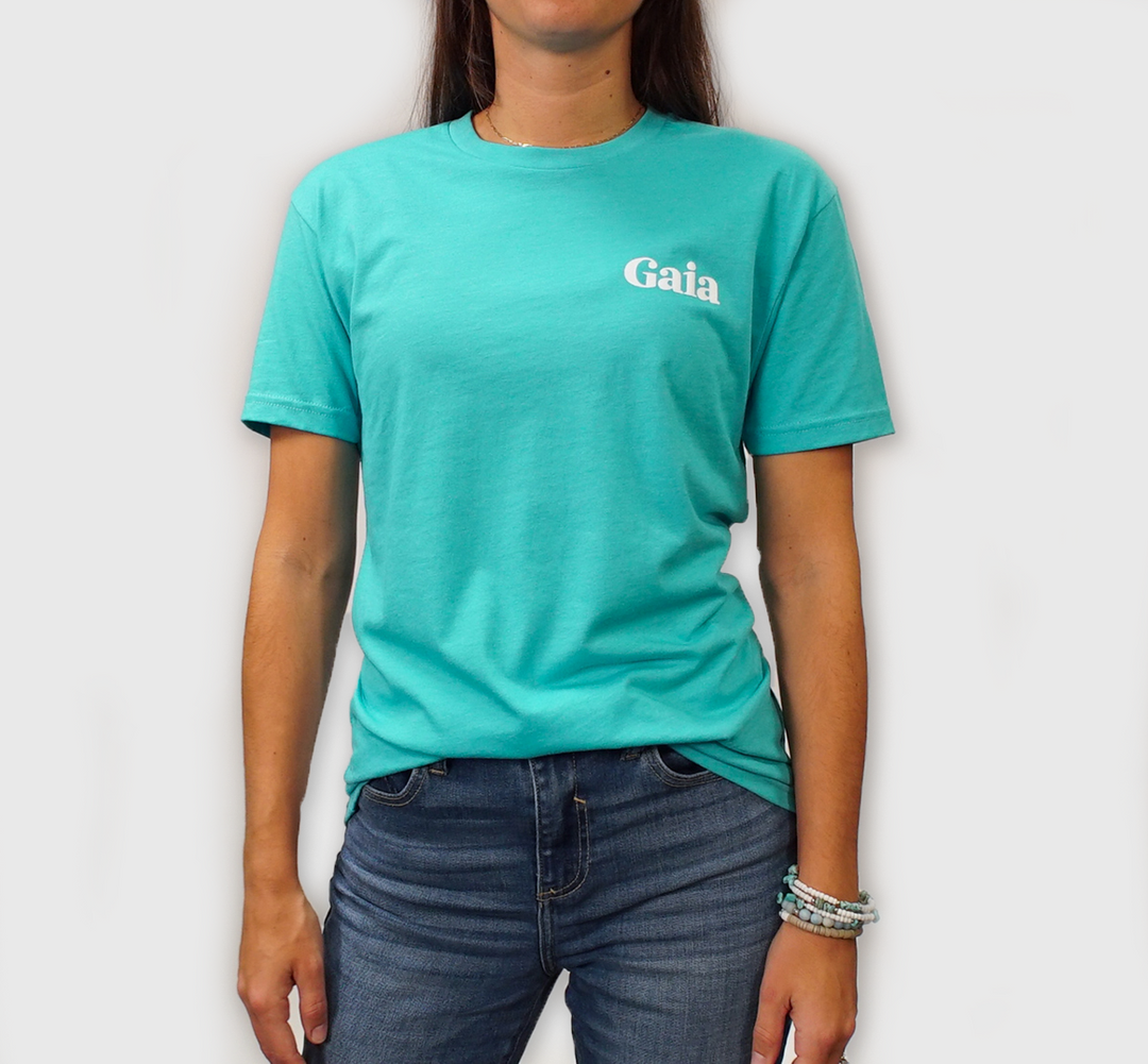 Unisex Turquoise Crew Tee